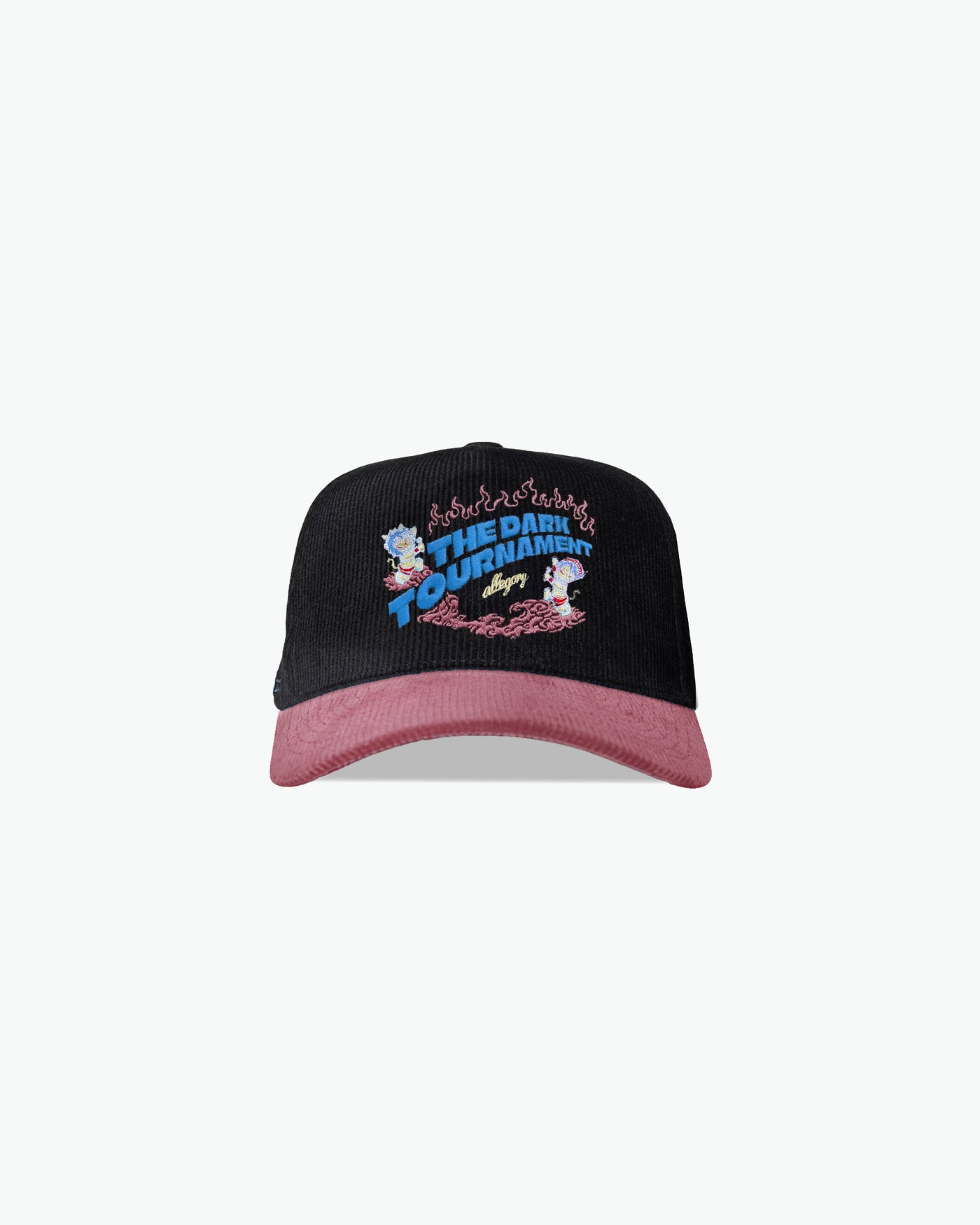 Secret Dark Tournament Premium Corduroy Hat / Black / Pink