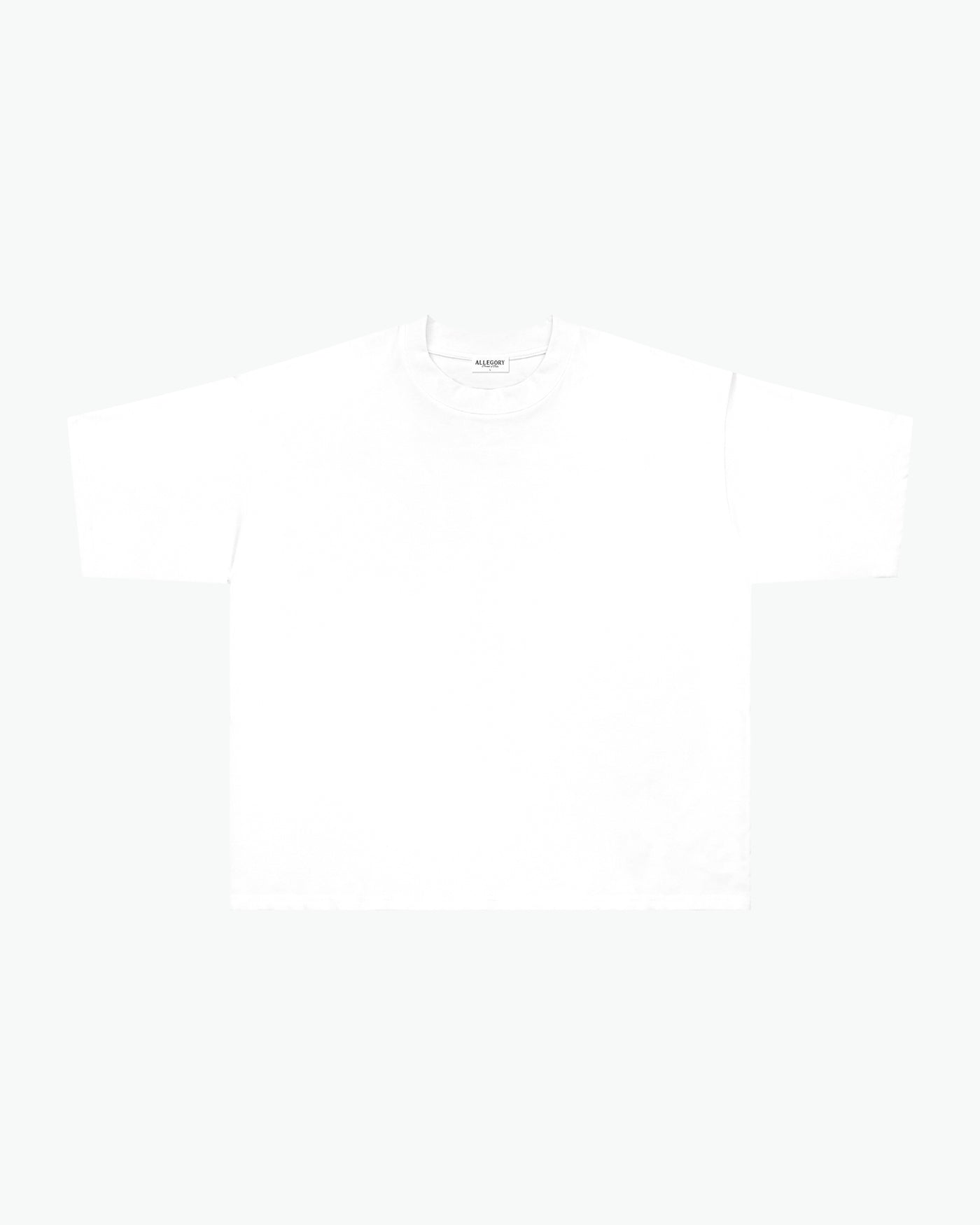 The Wired Heavyweight Cropped Fit Tee / White