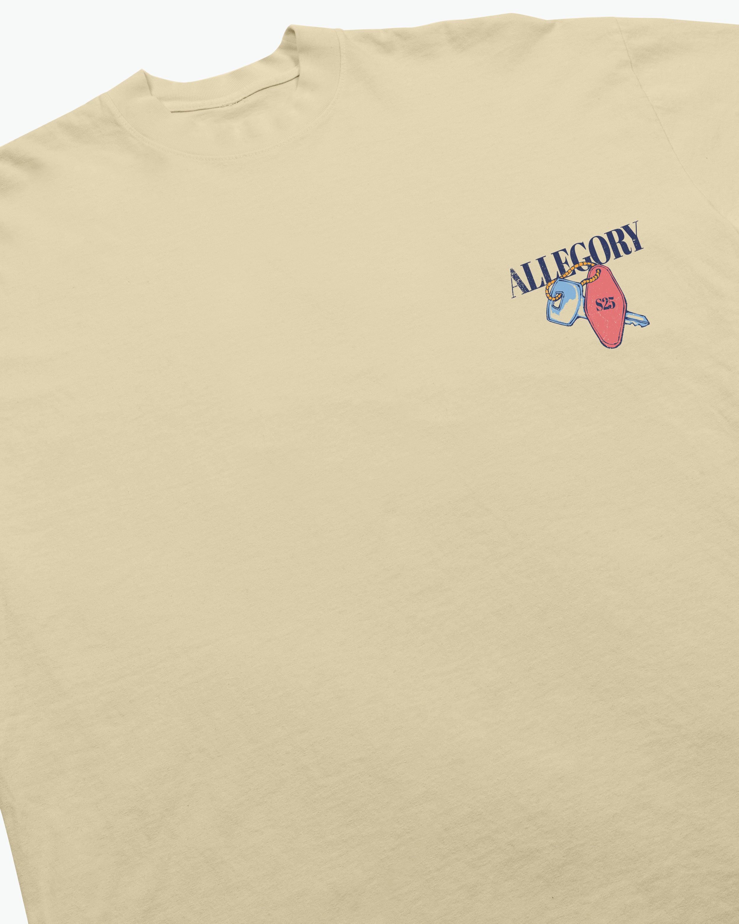 The Lemonade Was Sweet Today Tee / Washed Gold-4