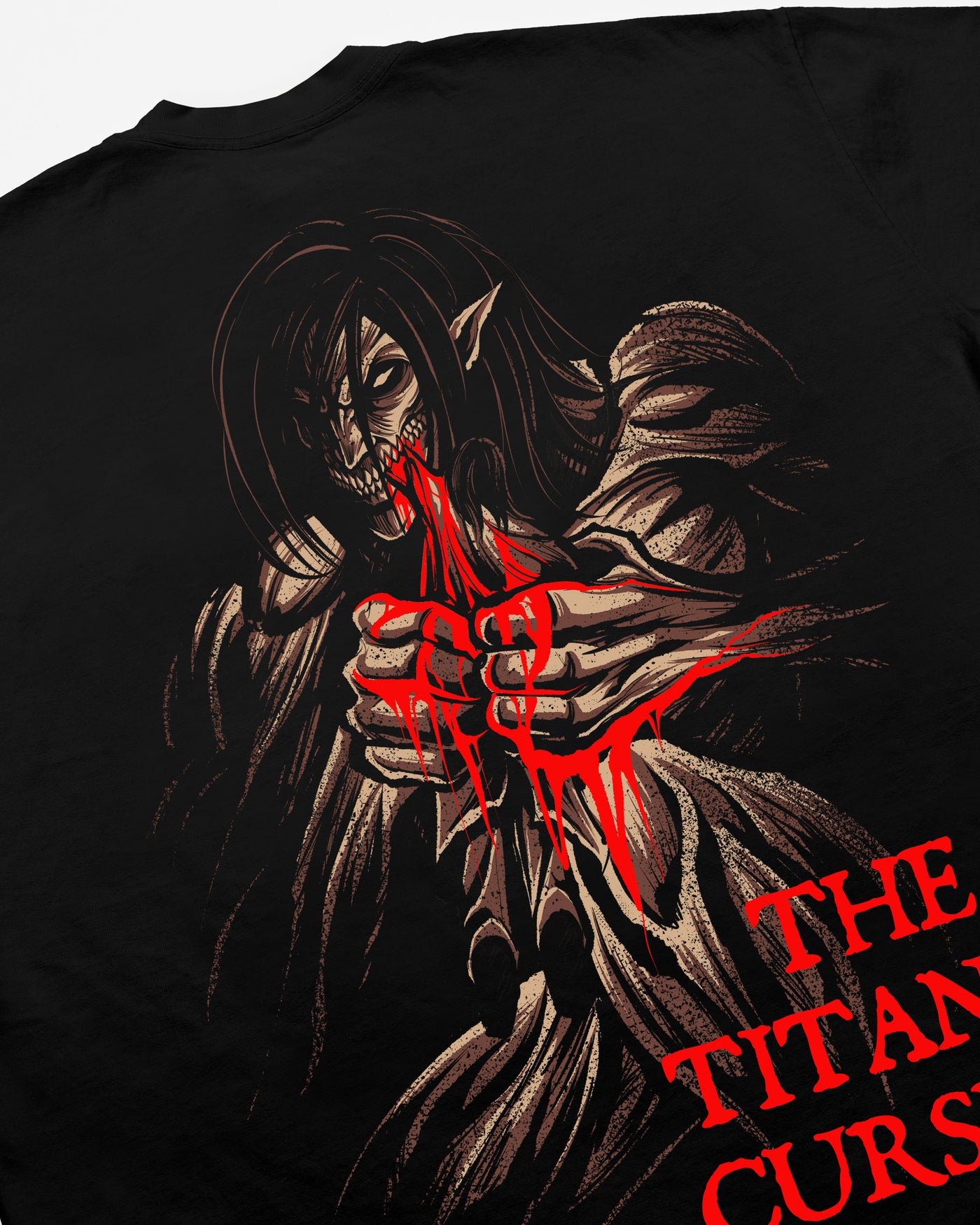 The Titan Curse Tee / Black