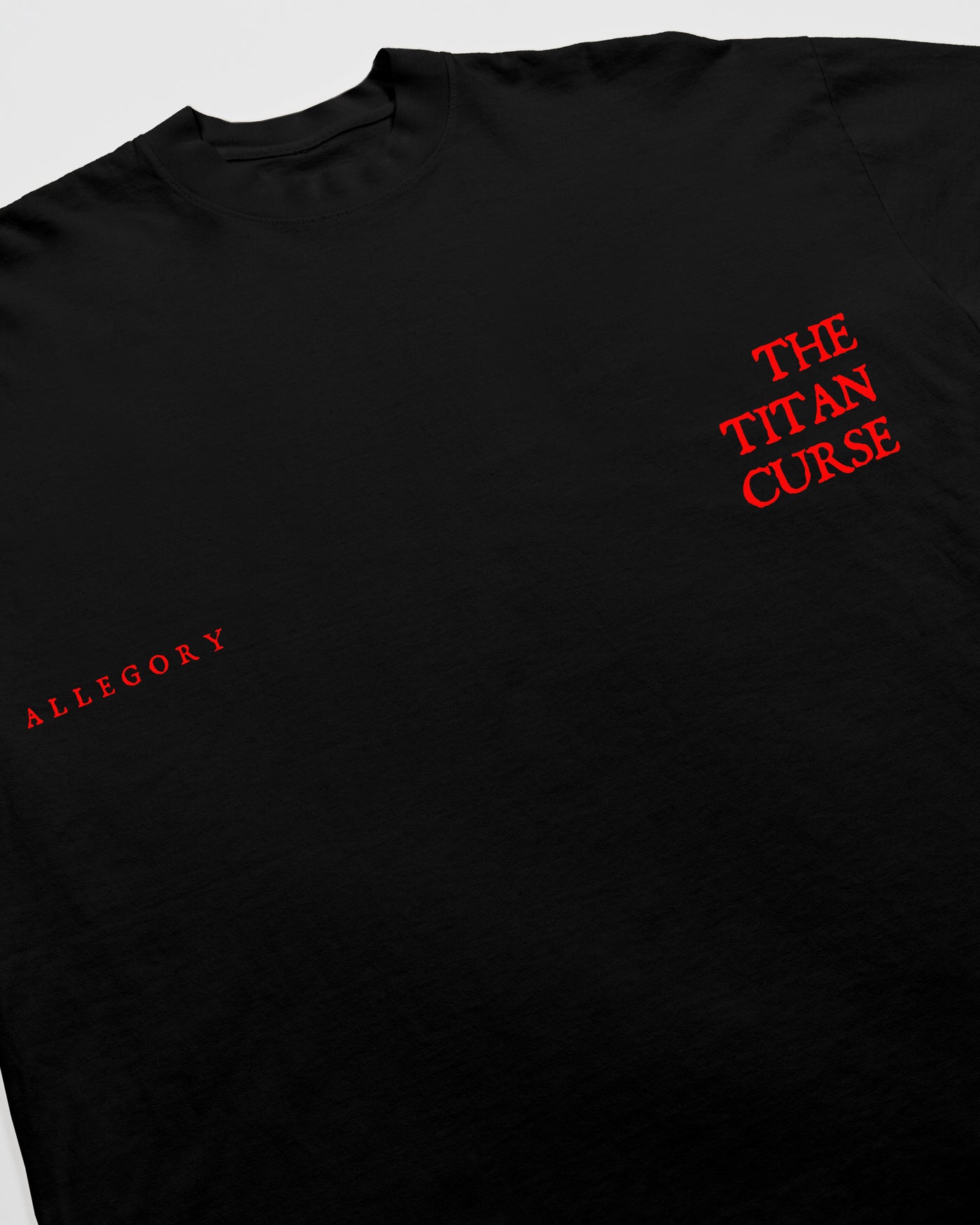 The Titan Curse Tee / Black