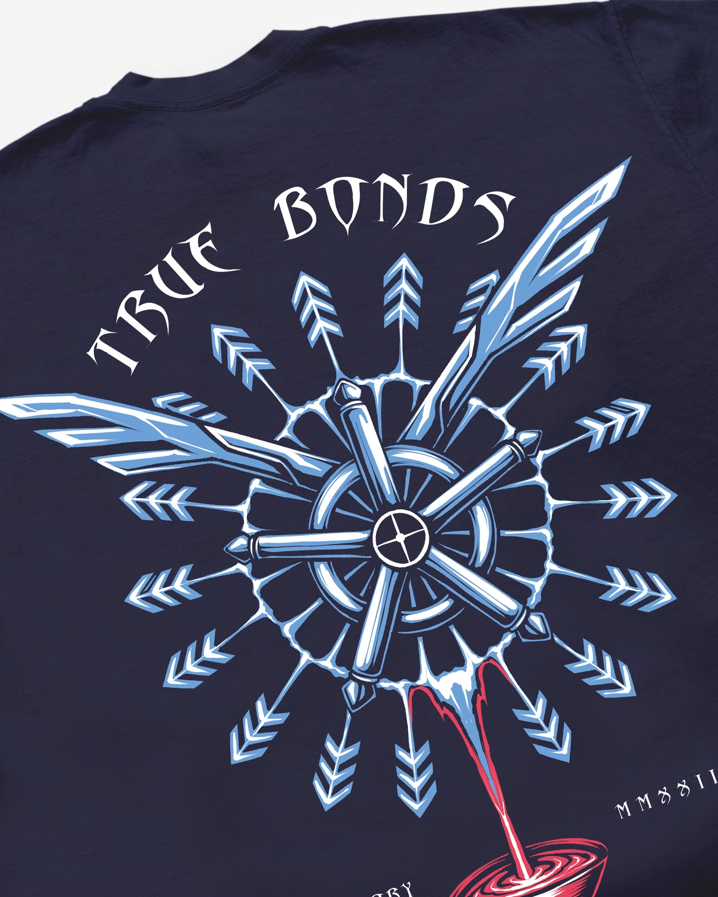 True Bonds Tee / Dark Navy