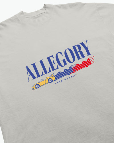 Allegory Gradient Car Tee / Off White