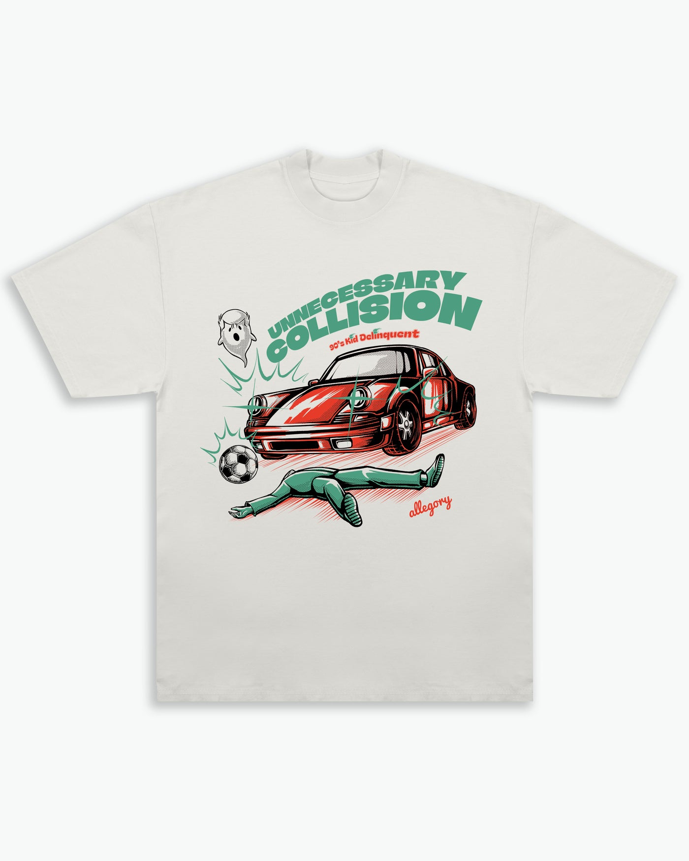 Unnecessary Collision Tee / Off White