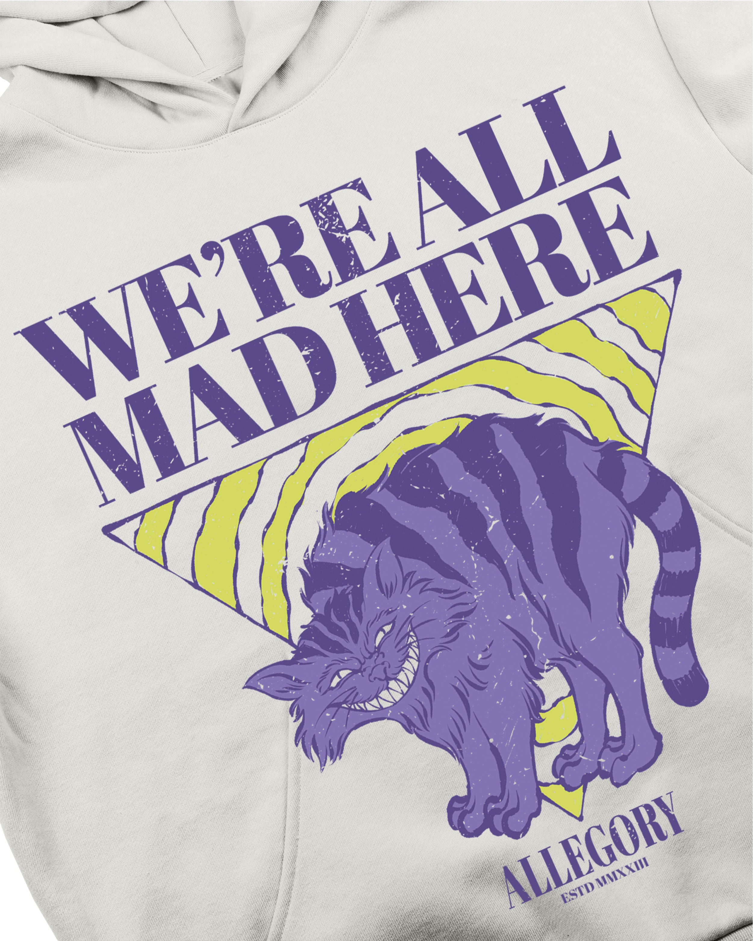 We're All Mad Here Hoodie / Off White-2