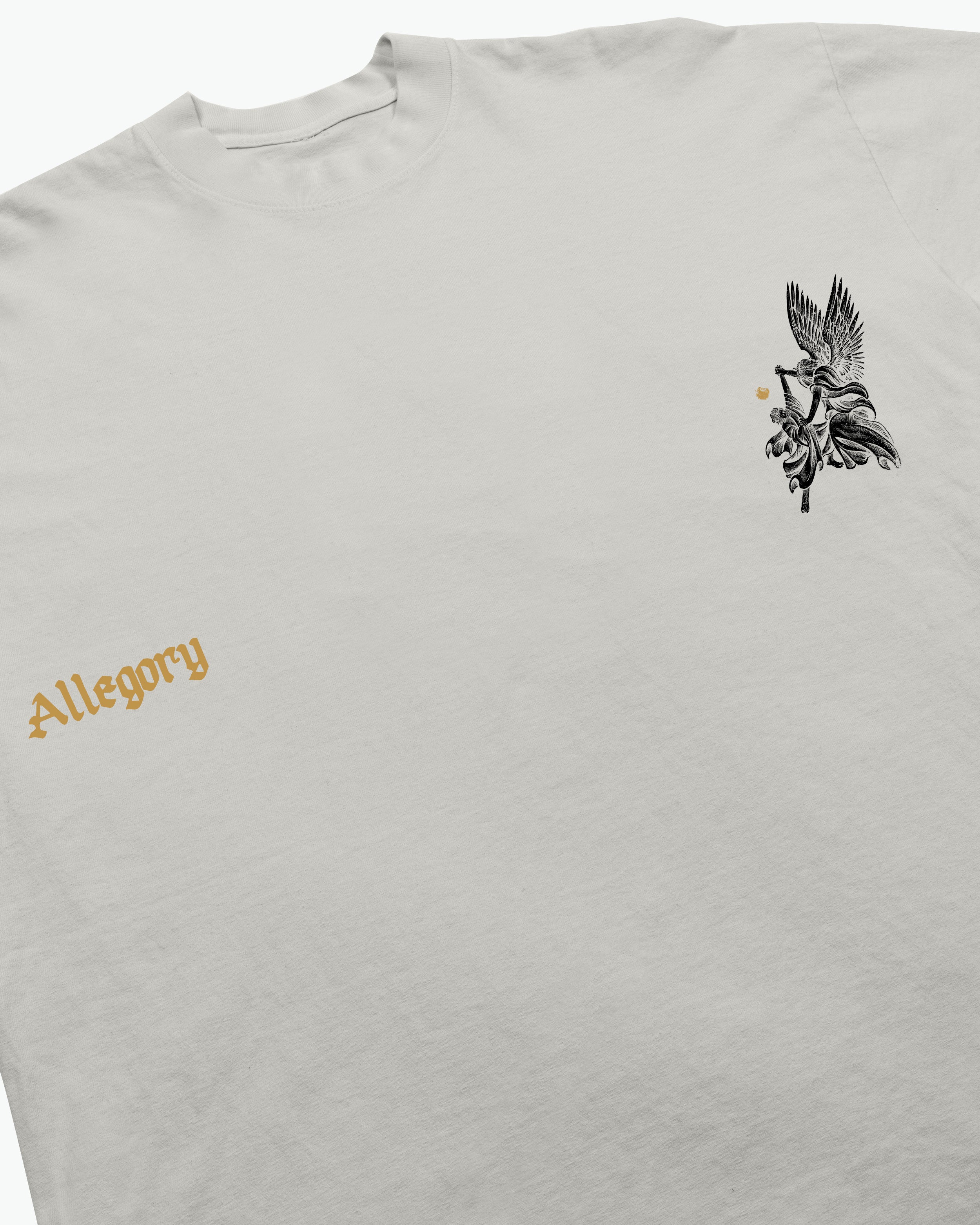 Wrestle With God Tee / Off White-4