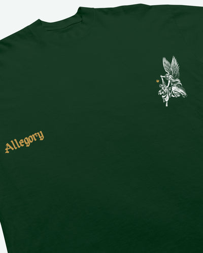 Wrestle With God Tee / Green
