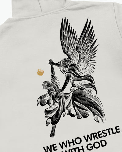 Wrestle With God Hoodie / Off White