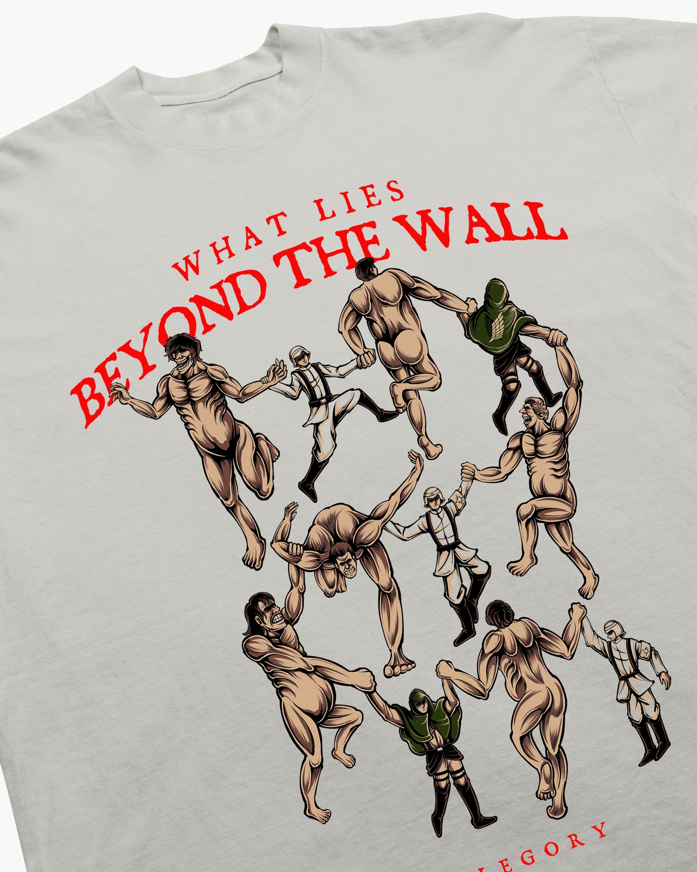 What Lies Beyond The Wall Tee / Off White