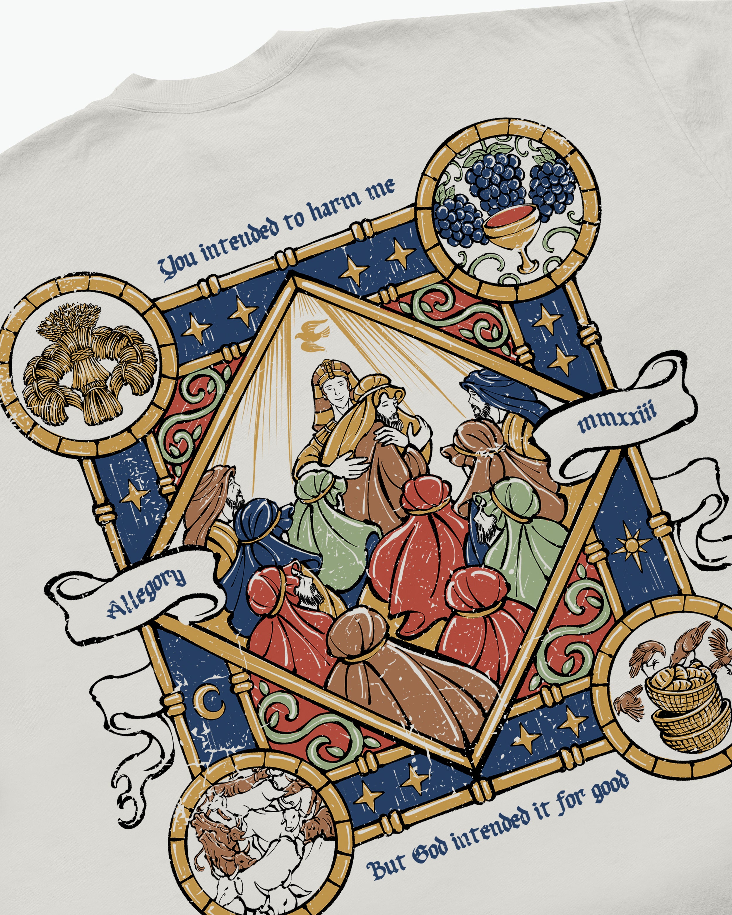 Joseph's Journey Tee / Off White-3