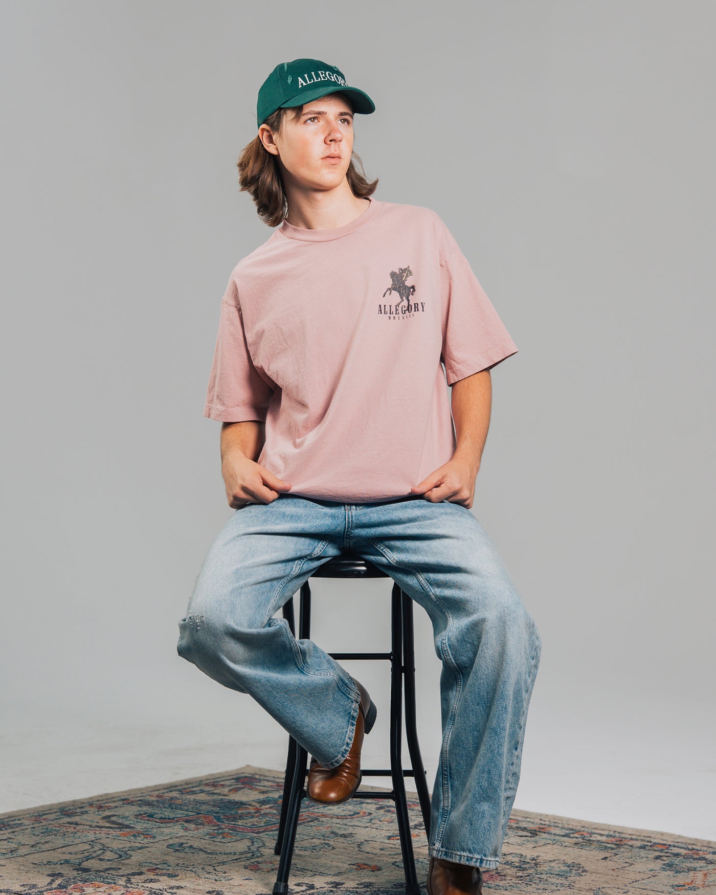 Behind Enemy Lines Tee / Mauve