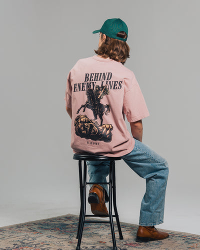 Behind Enemy Lines Tee / Mauve