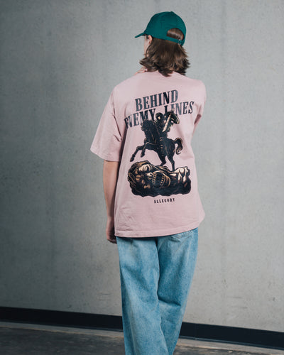 Behind Enemy Lines Tee / Mauve