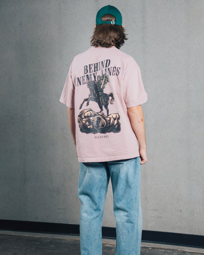 Behind Enemy Lines Tee / Mauve