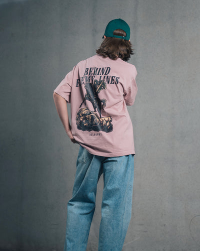 Behind Enemy Lines Tee / Mauve
