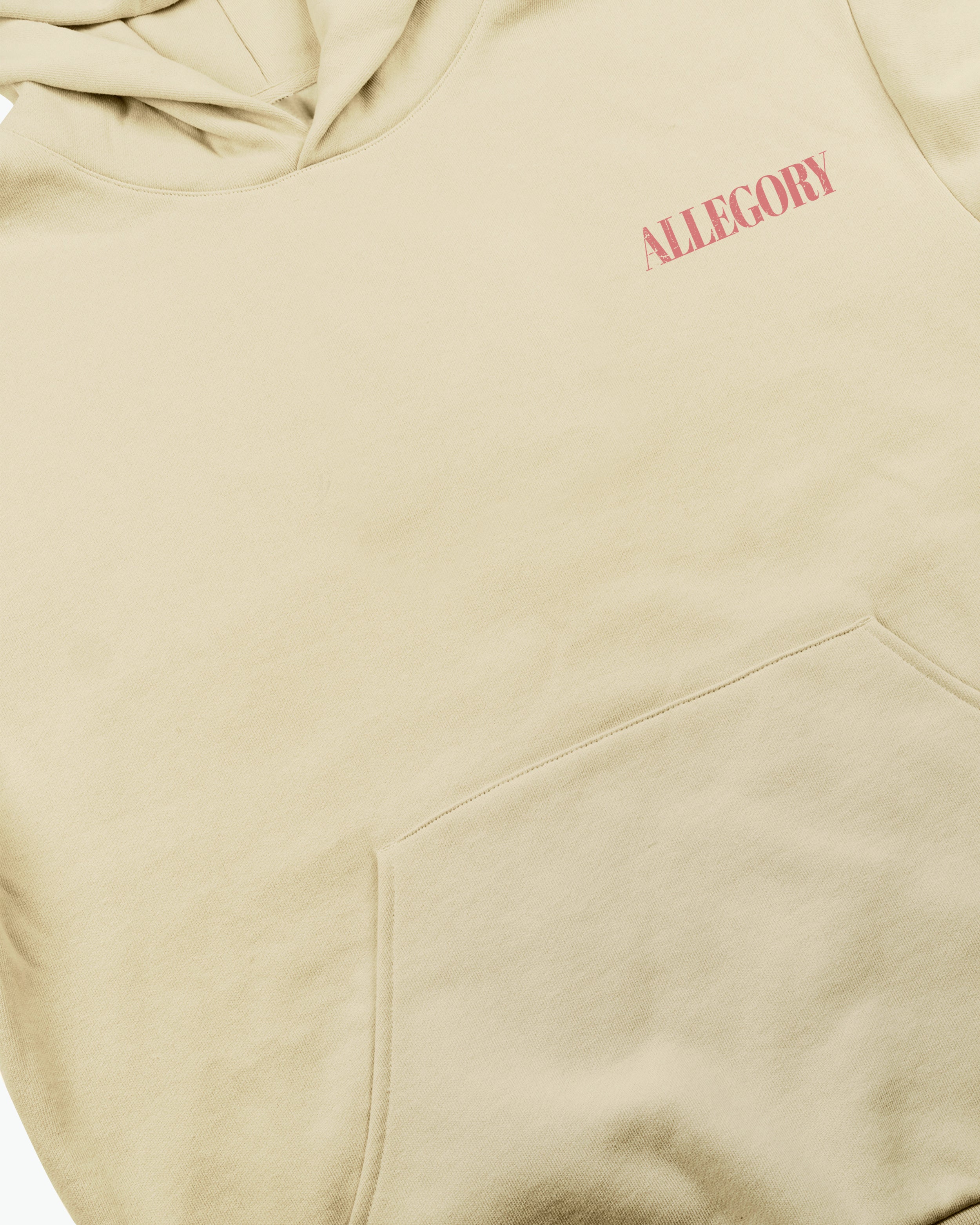 Swim In The Neighbors Pool Hoodie / Washed Gold-4