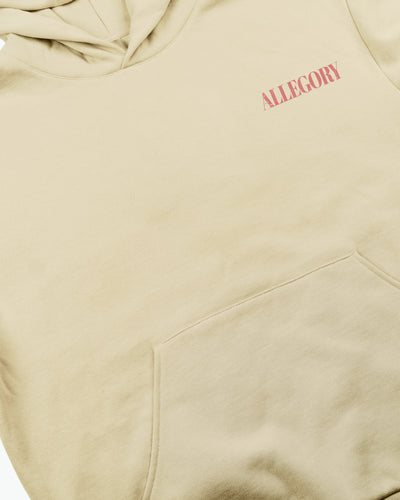 Swim In The Neighbors Pool Hoodie / Washed Gold
