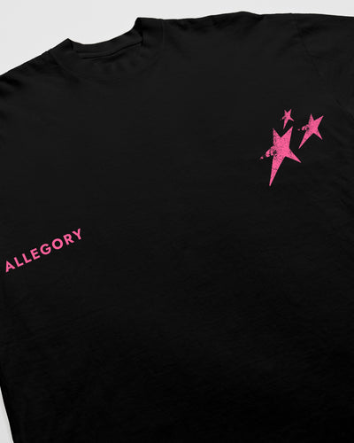 Birthmark Star Tee / Black