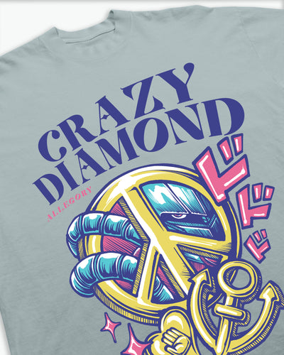 Crazy Diamond Tee / Sky Blue