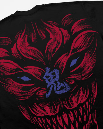The Demon Back Tee / Black