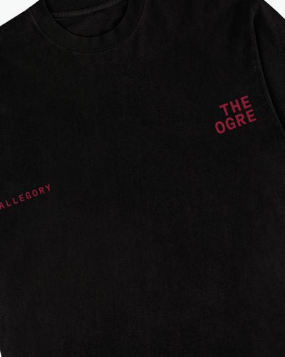 The Demon Back Long Sleeve Tee / Black