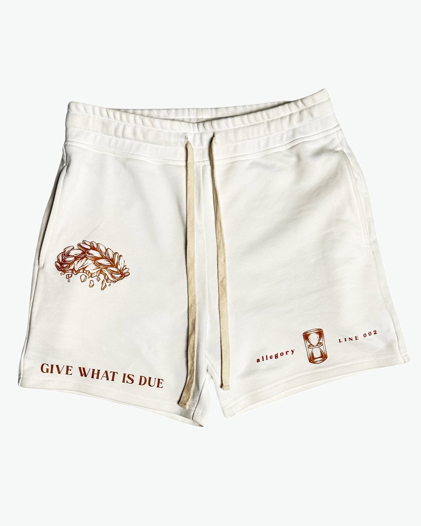 Give What Is Due Shorts / Off White