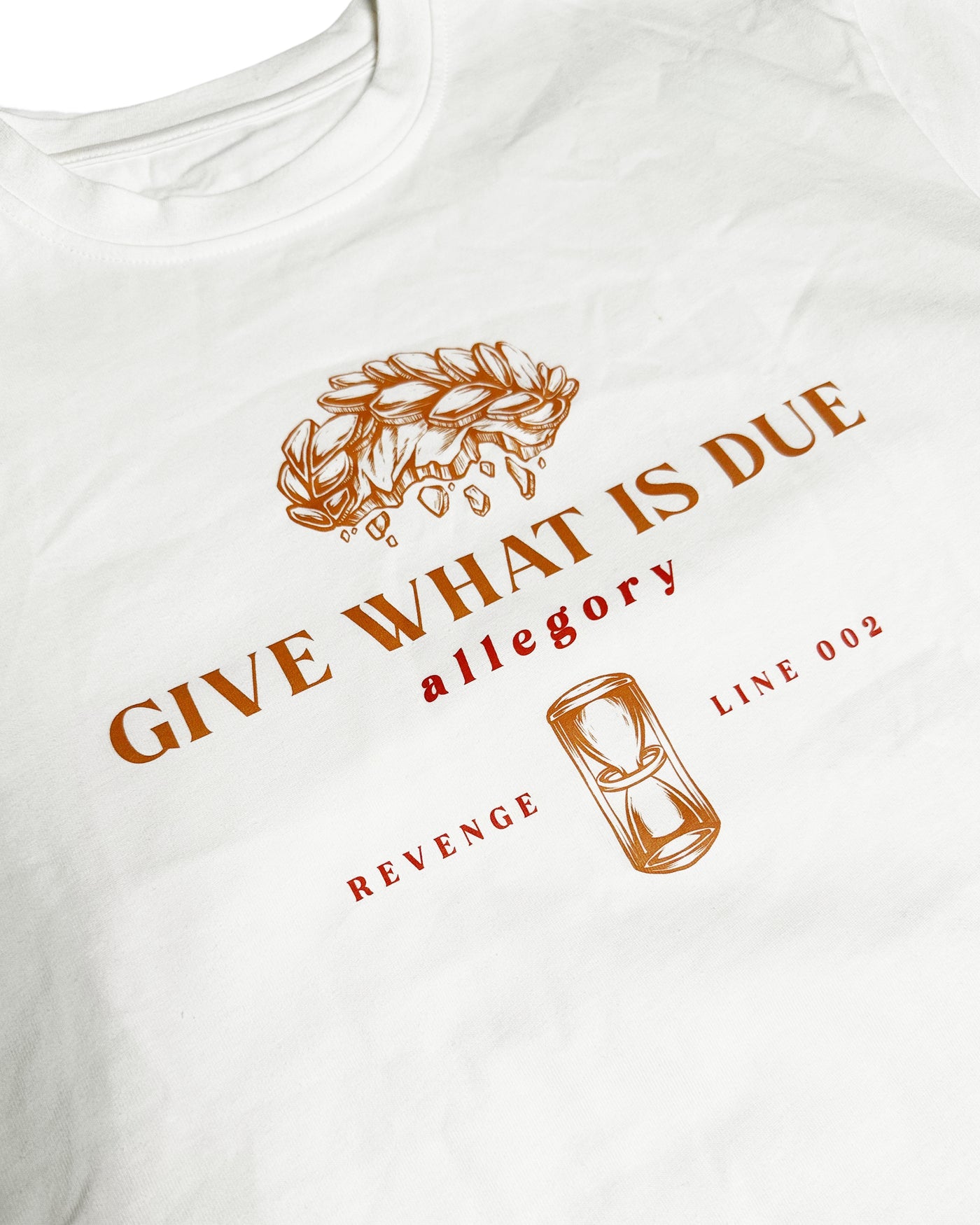 Oversized Give What Is Due T-Shirt / Off White