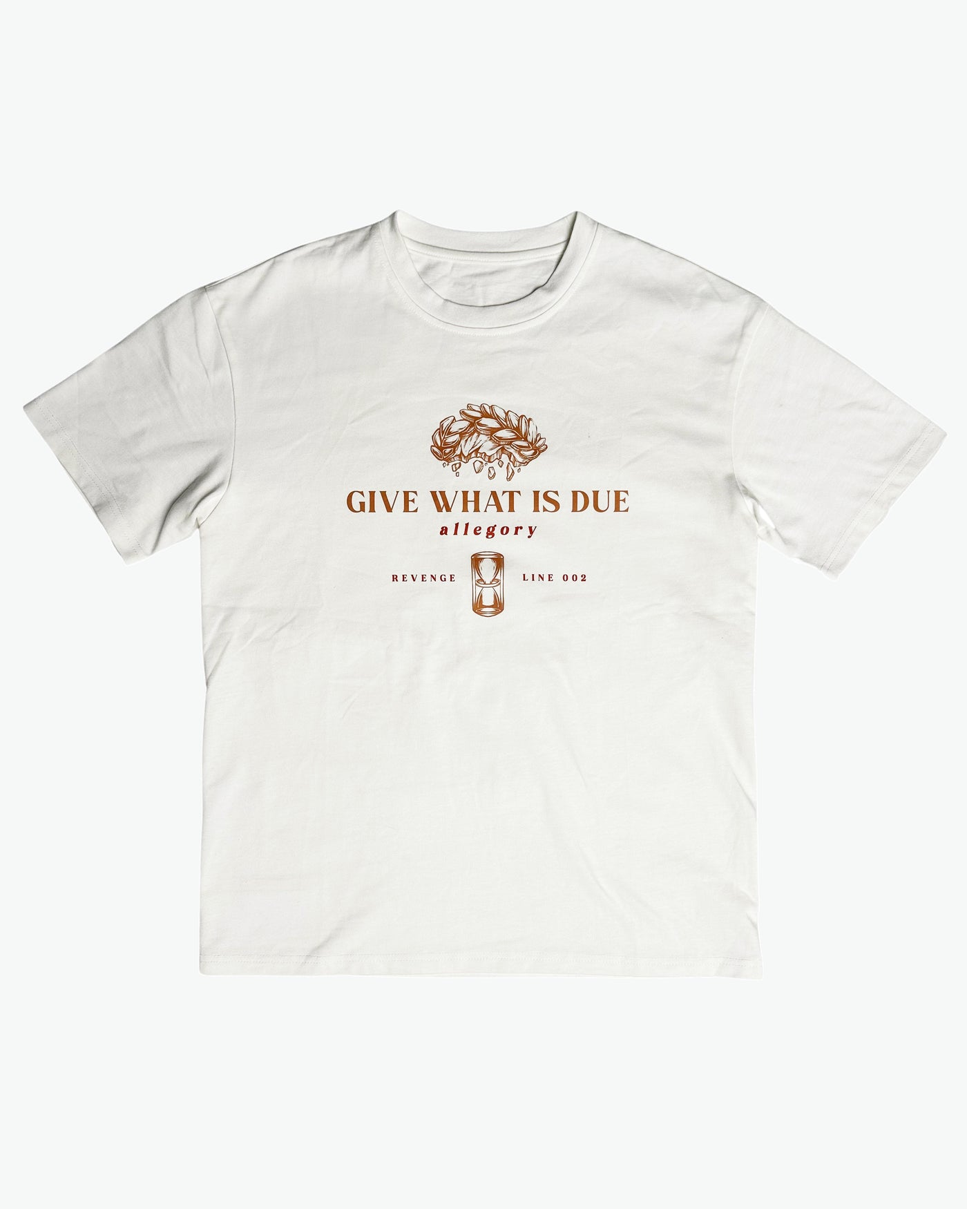 Oversized Give What Is Due T-Shirt / Off White