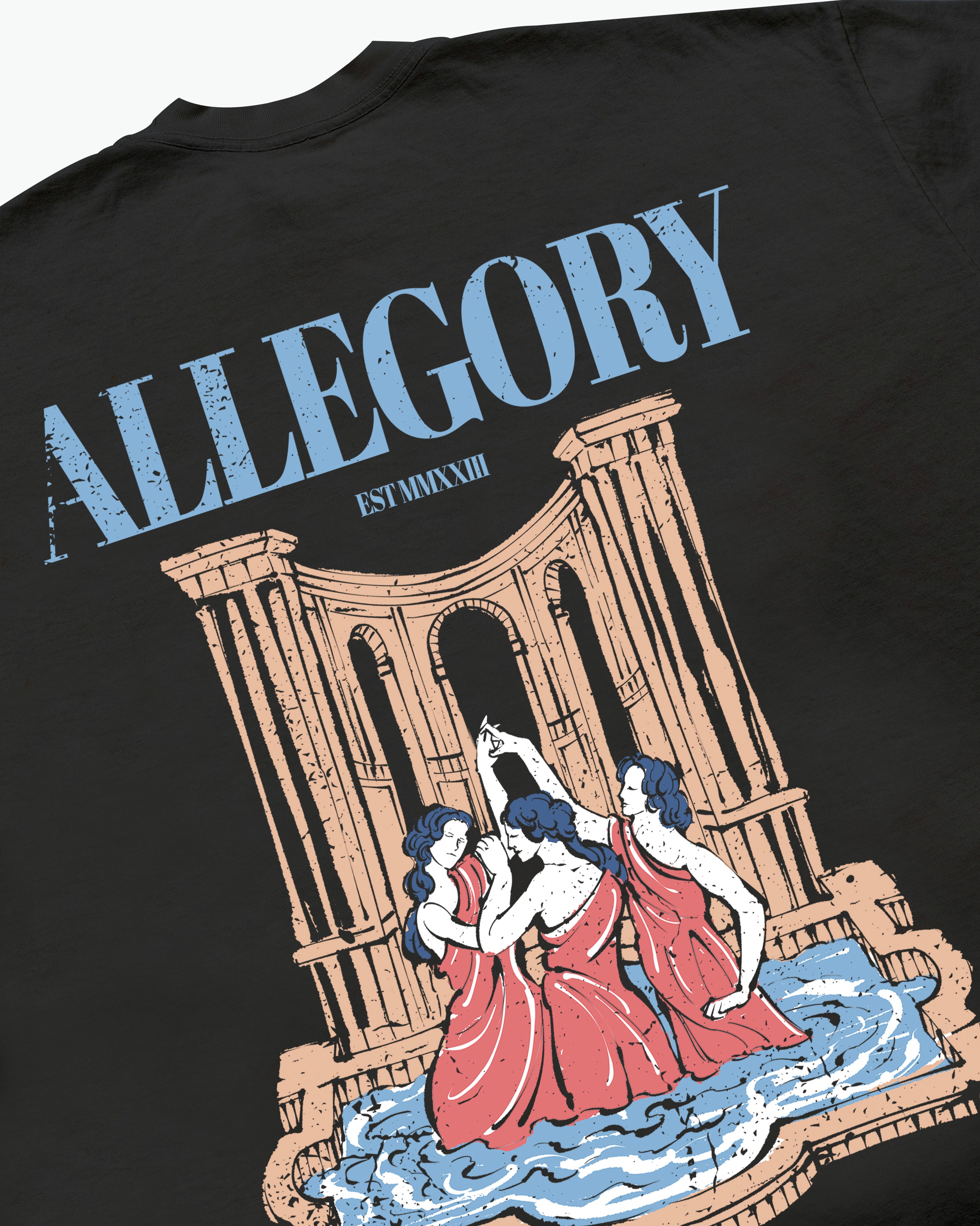 Fountain of Youth Tee / Charcoal-3