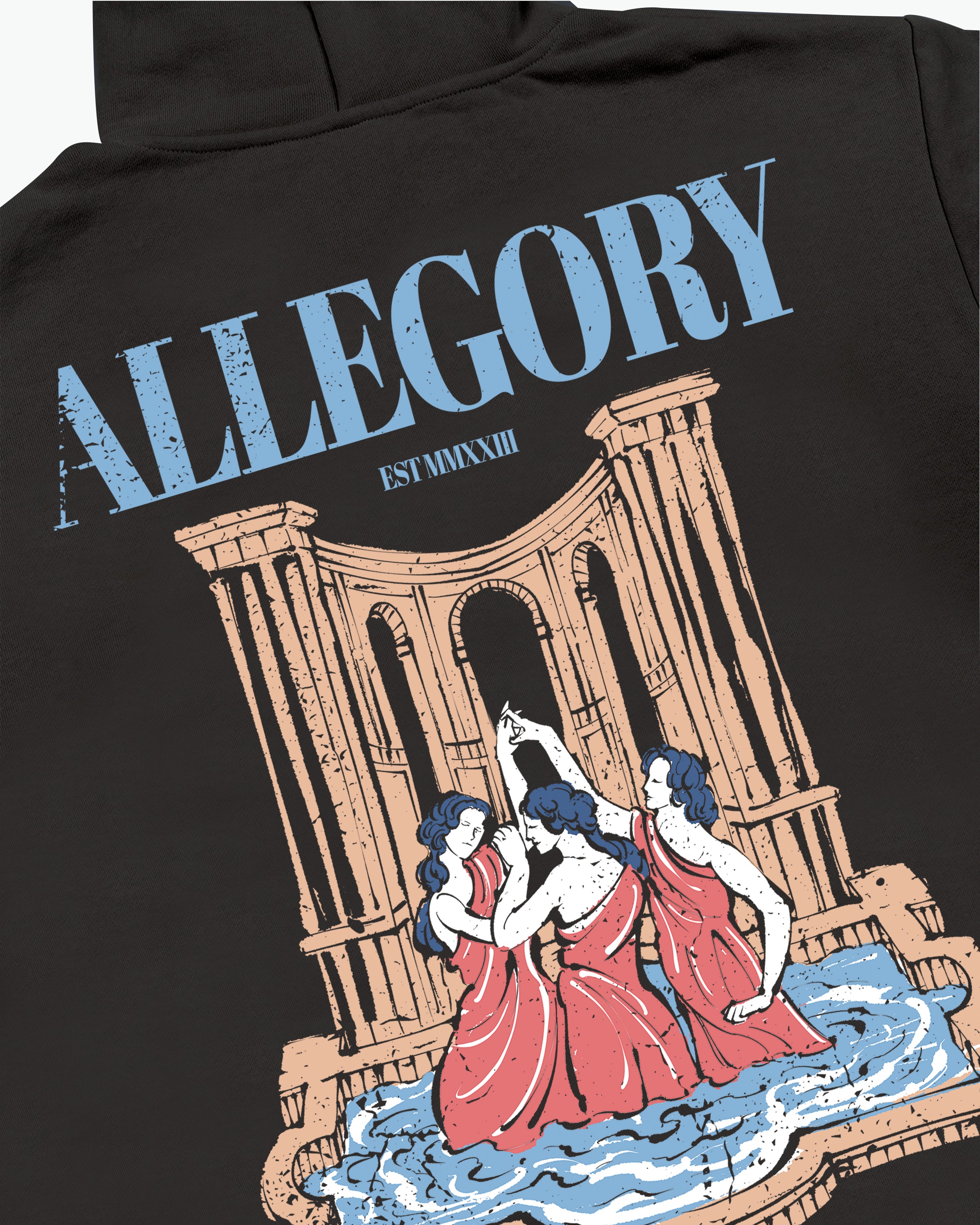 Fountain of Youth Hoodie / Charcoal-3