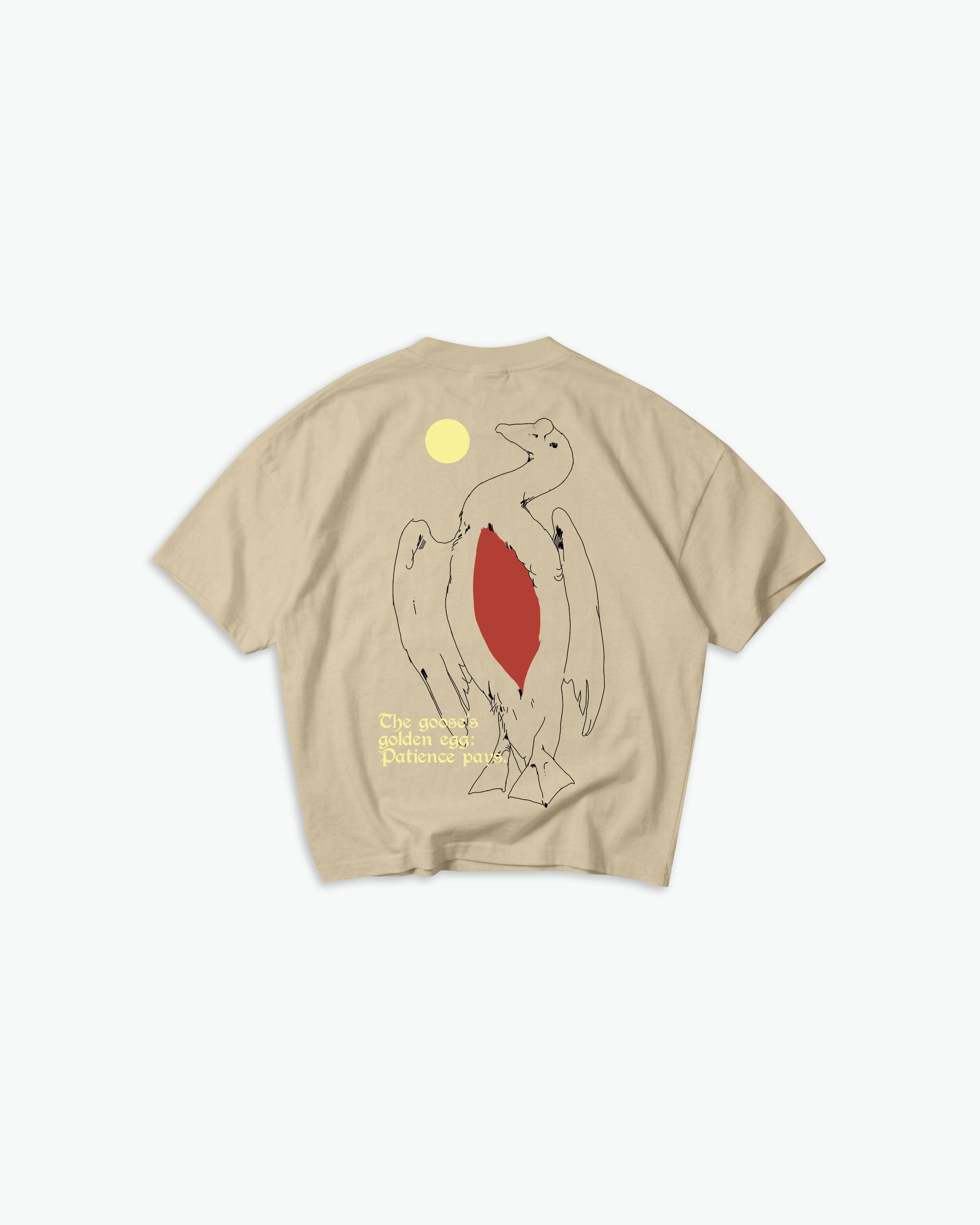 Golden Goose Tee / Washed Gold