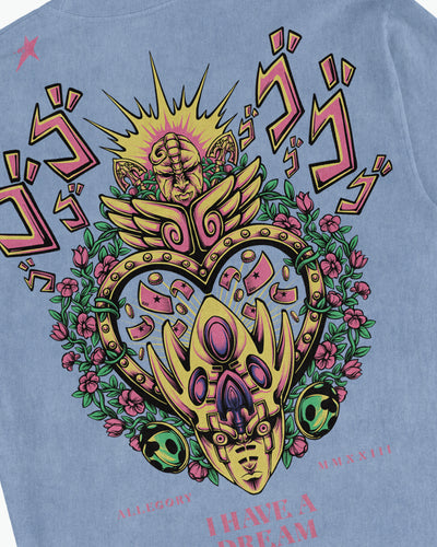 I Have A Dream Long Sleeve Tee / Sky Blue
