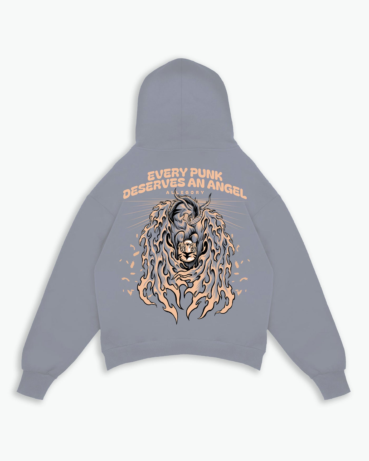 Every Punk Deserves An Angel Hoodie / Maya Blue