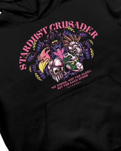 The Gang Stands Together Hoodie / Black