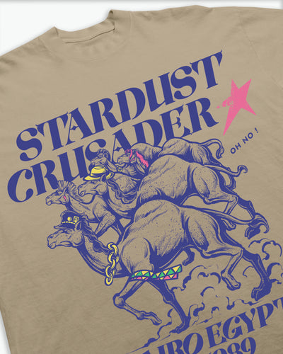 Stardust Crusaders In Egypt, Circa 1989 Tee / Beige