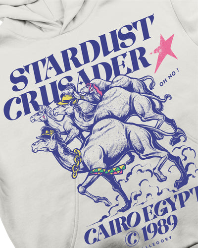 Stardust Crusaders In Egypt, Circa 1989 Hoodie / Off White