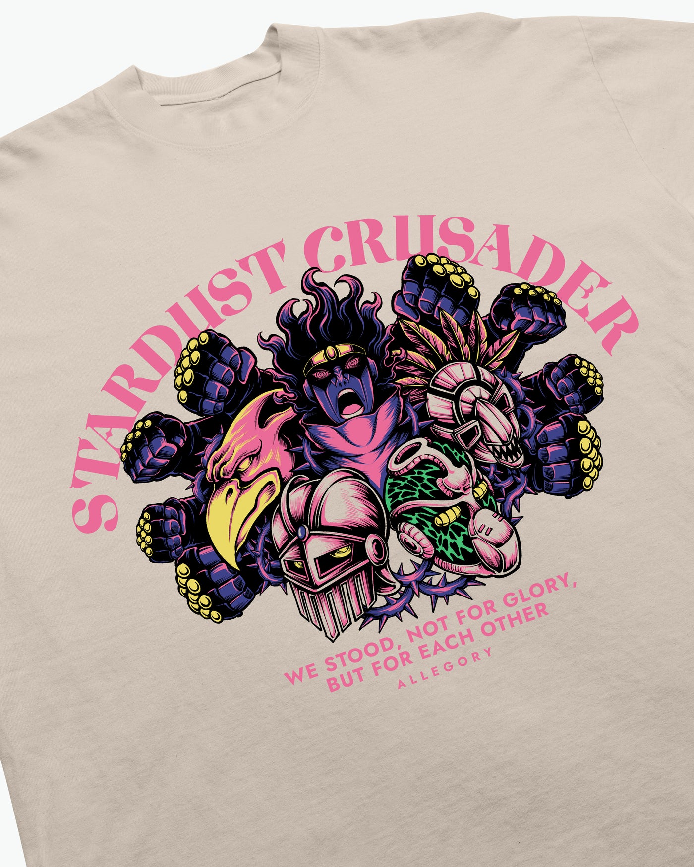 The Gang Stands Together Tee / Cream