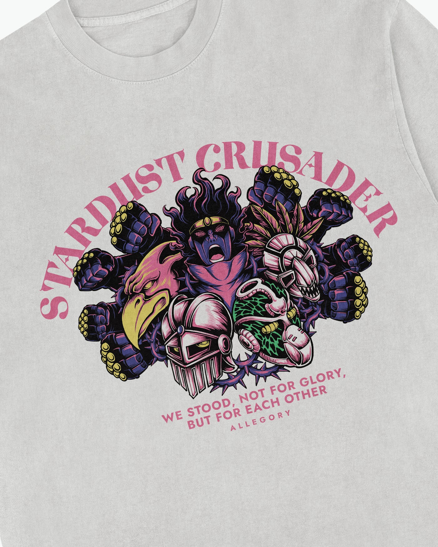 The Gang Stands Together Long Sleeve Tee / Off White