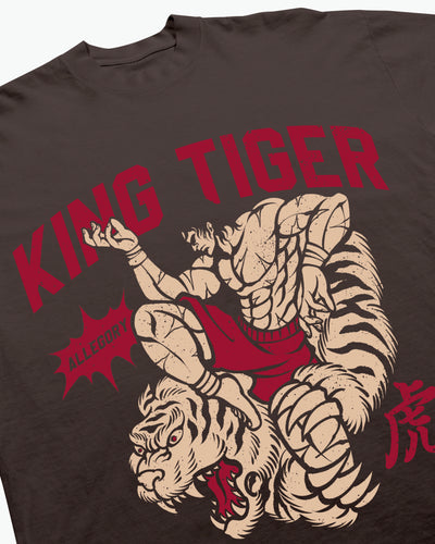 Tiger Style Tee / Bistre