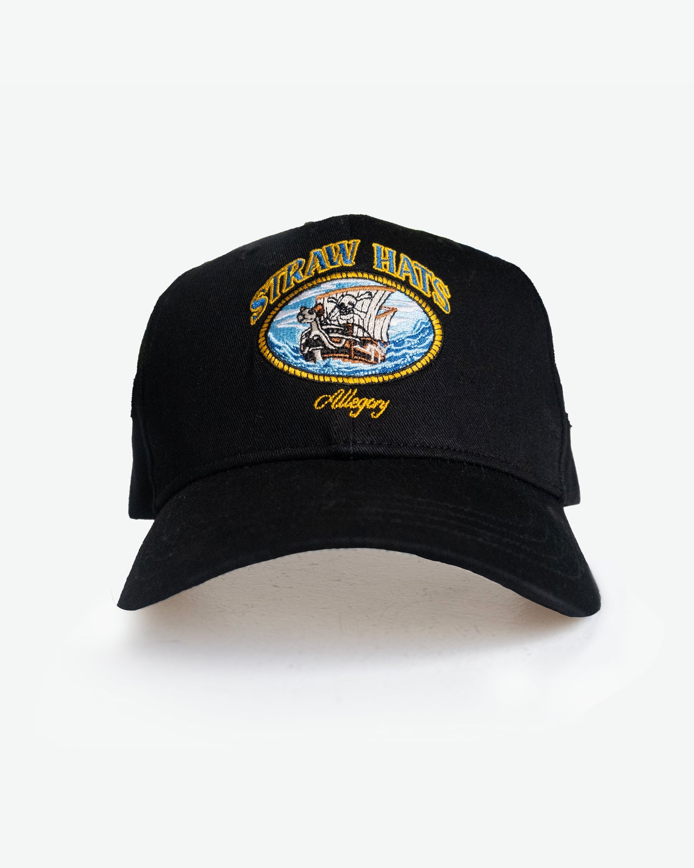 Straw Hats Crew Hat / Black / Black